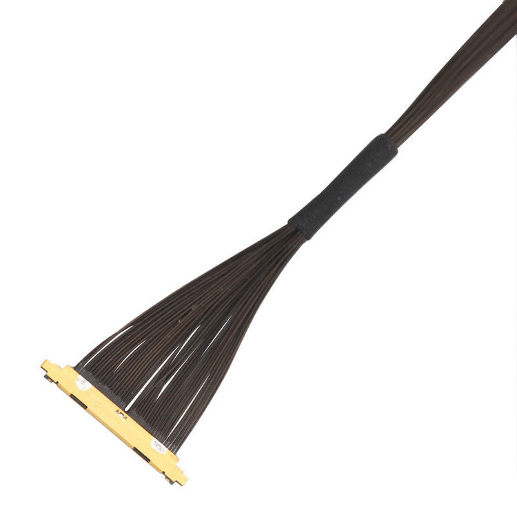 IPEX CABLINE®-UX II 40P UL11130 46AWG micro-coaxiale kabelassemblage I-PEX 20531-040t-02 IDC vormen OEM/ODM