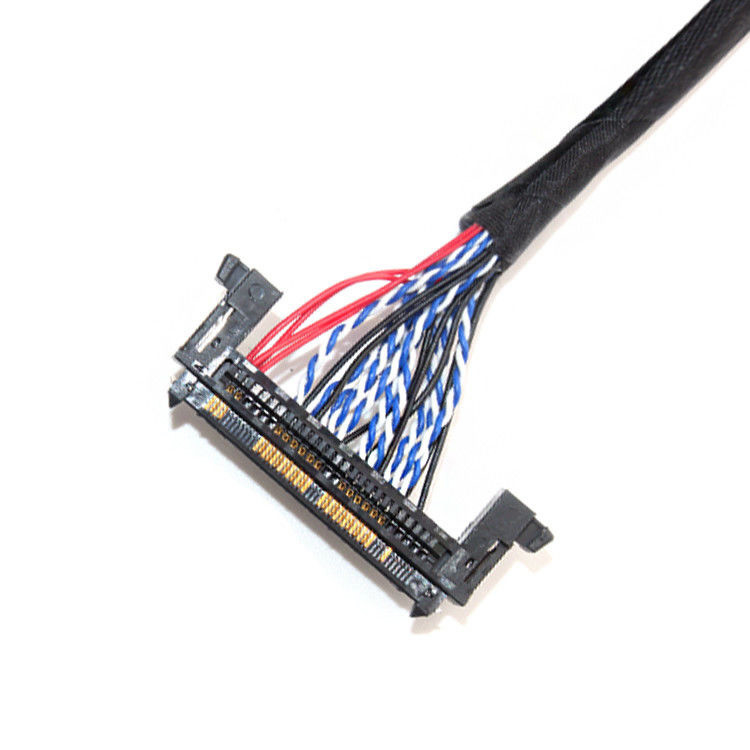 LCD-LVDS-kabelassemblage 1,0 mm Pitch JAE Fix-30ssl-Hf tot  DF13 EDP 26AWG