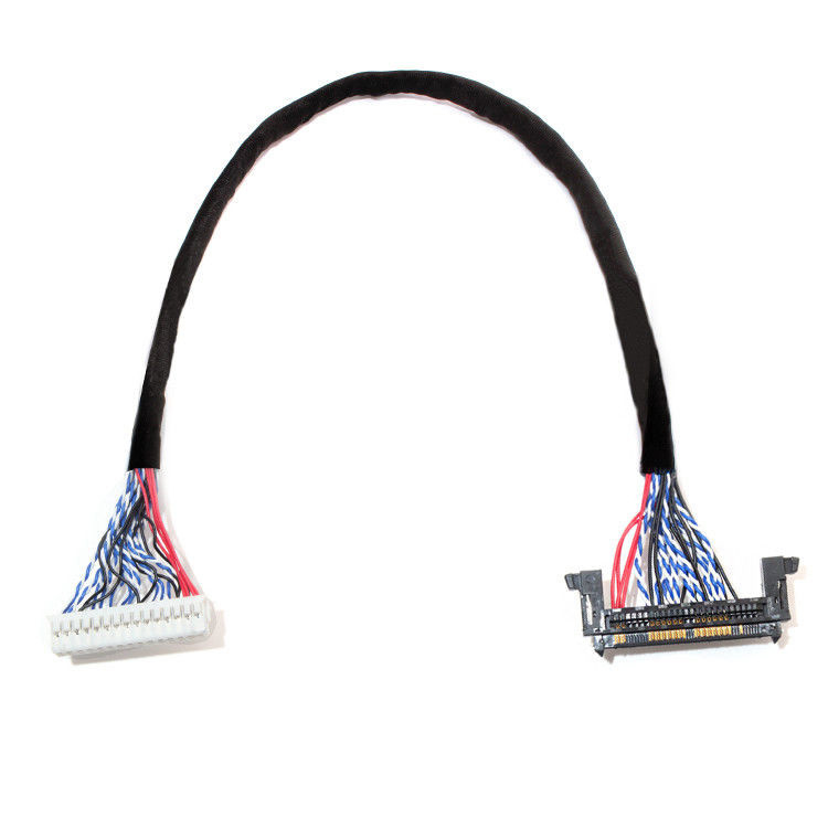 LCD-LVDS-kabelassemblage 1,0 mm Pitch JAE Fix-30ssl-Hf tot  DF13 EDP 26AWG