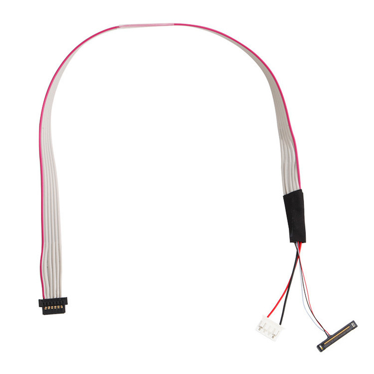 De LVDS-kabel assemblage met een 1,0 mm pitch en 32AWG, met behulp van de  DF13-20DS-1.25C LCD-connector