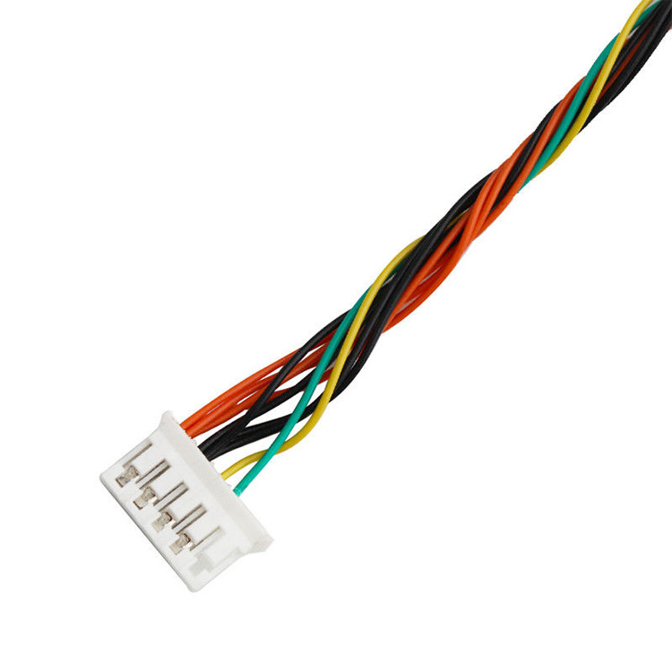 ISO14001 Lvds Lcd-kabelassemblage 20453-230T tot PH2.0 PHR-6P 1255H-2