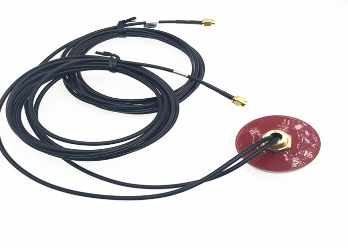 SR047 Semi-stijve RF coaxiale connectoren VITA 67 SMPM rechte stekker naar SMA mannelijke rechte stekker