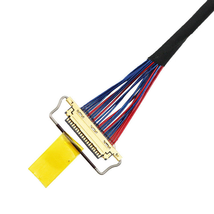 0.5mm Pitch 20453-220t-03 Lvds Kabelmontage Df19g-20s Tot I-Pex ISO14001