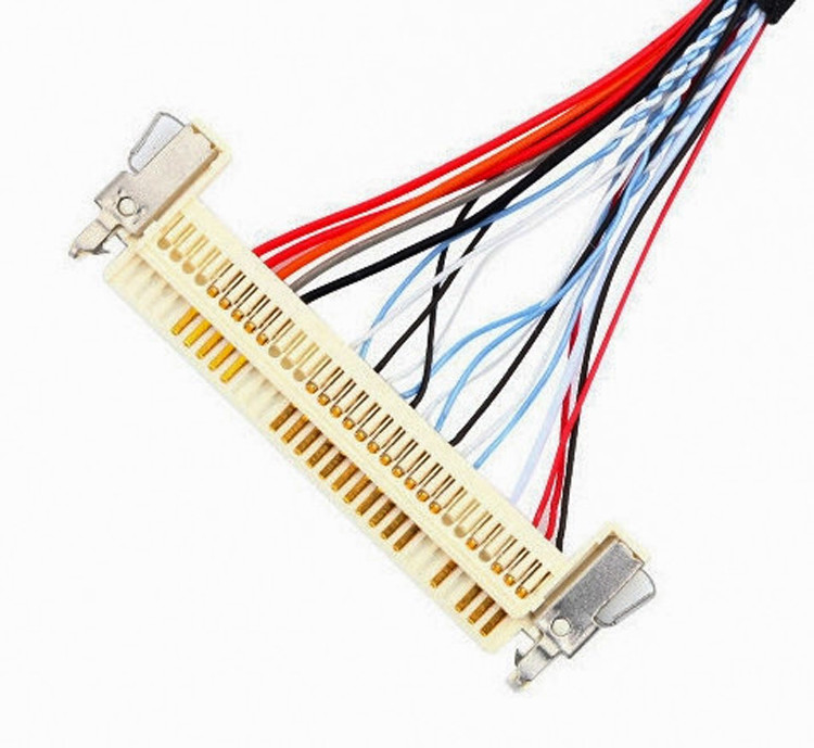 ACES 50204-040-11 JAE FI-X30HL JST SPH-002T-P0.5S LCD LVDS-kabel
