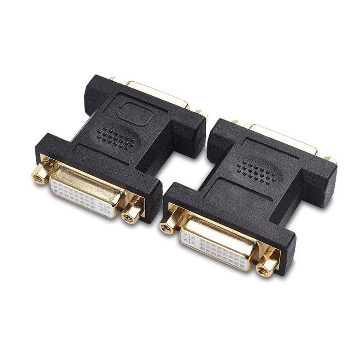 2 Pakket Dvi Vrouwelijke koppelaar Dual Link 24+5 Pin Voor LCD Kabel Connector Assembly