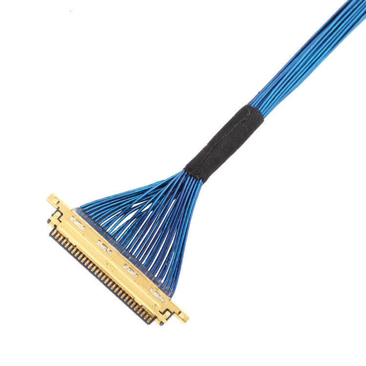 Micro coaxiale 20453-030T tot 20453-030T LVDS EDP-kabelassemblage 0,5 mm pitch