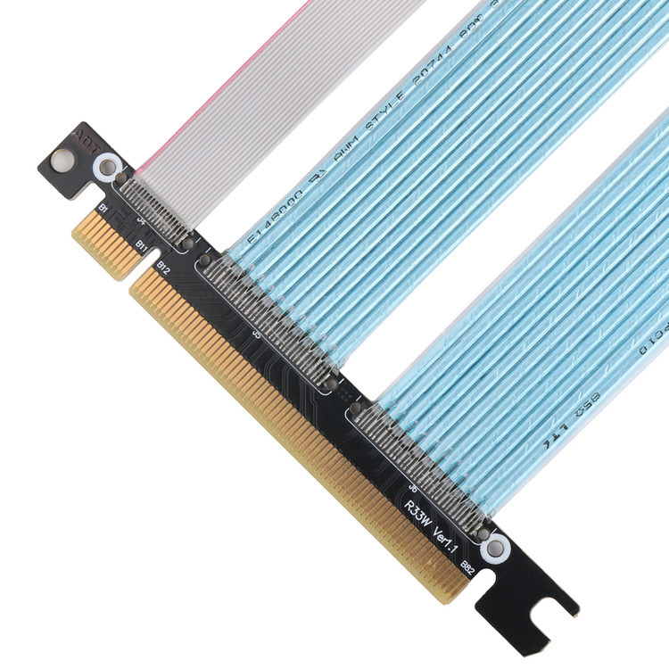 PCB Extremely Fine Coaxial Cable PCIE Graphics Computer Graphics Card Extension Adapter Cable