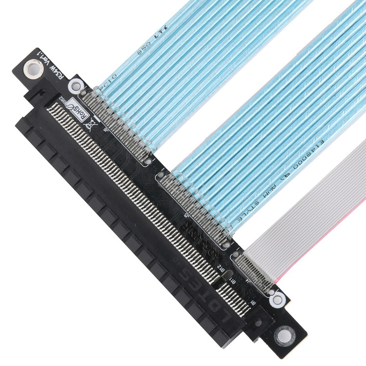 PCB Extremely Fine Coaxial Cable PCIE Graphics Computer Graphics Card Extension Adapter Cable