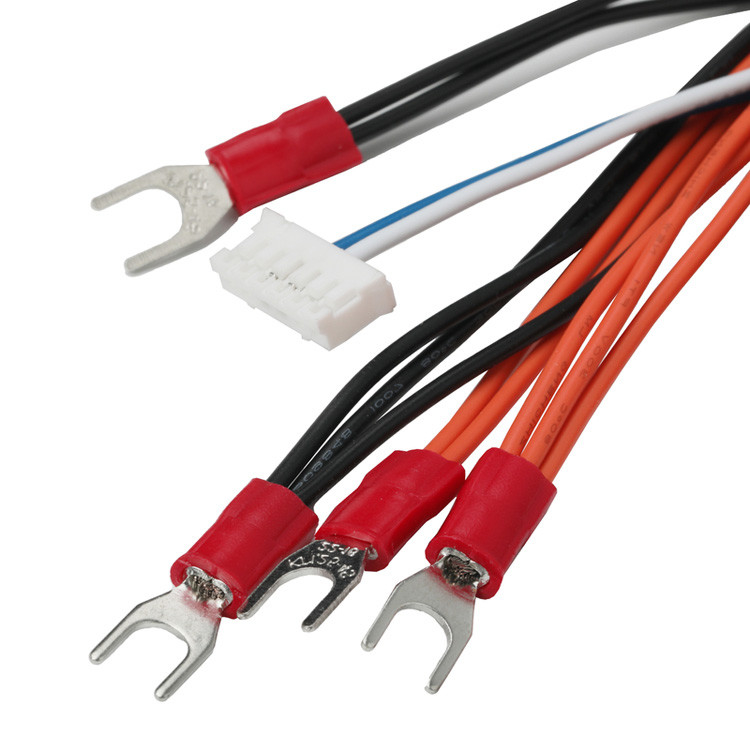 OEM/ODM CUSTOM CABLE ASSEMBLY JST PHR-14P TO SVM1.25-4 EN JST PH-6P CONNECTOR PITCH 2.0MM kabel