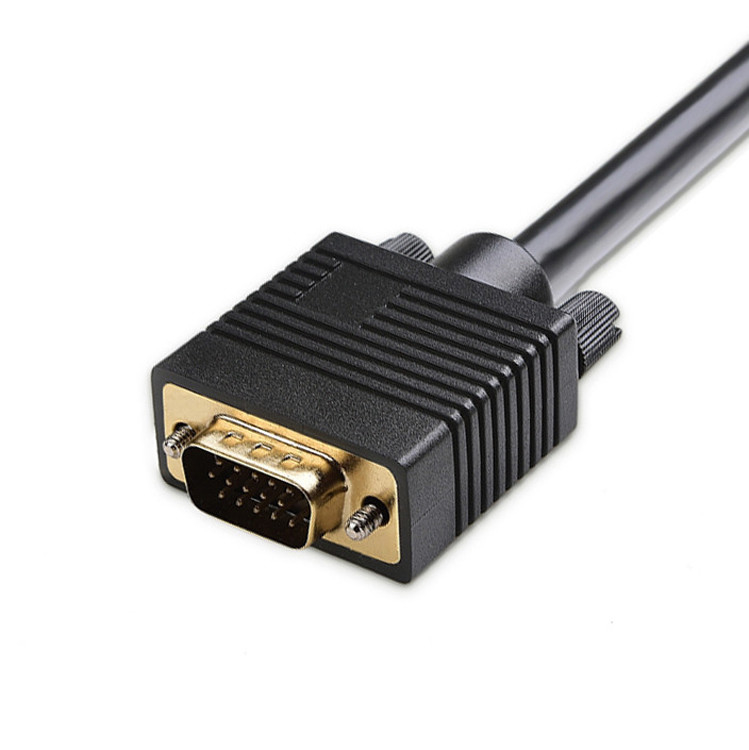 ROHS DVI-I 24+5 Pin To VGA Kabel LVDS LCD Assembly Connector OEM / ODM