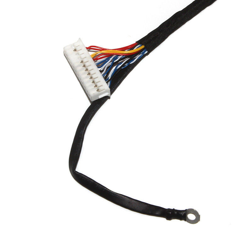 Aanpassen Lengte 2.0mm Pitch Lvds Kabel Assemblage 30 Pin IPEX DF11-24DS-2C naar FI-X3OHL OEM/ODM