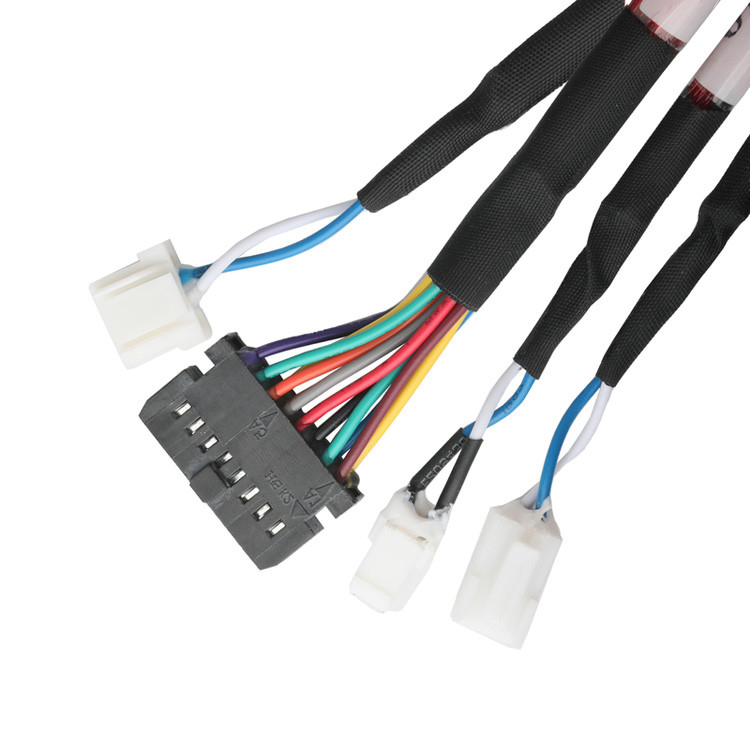 LHE PHSD-T/PHB-T 30P tot A2545 2*8P en VH-2P en JST B2P-VH Molex 35155-0400 HSG 24AWG