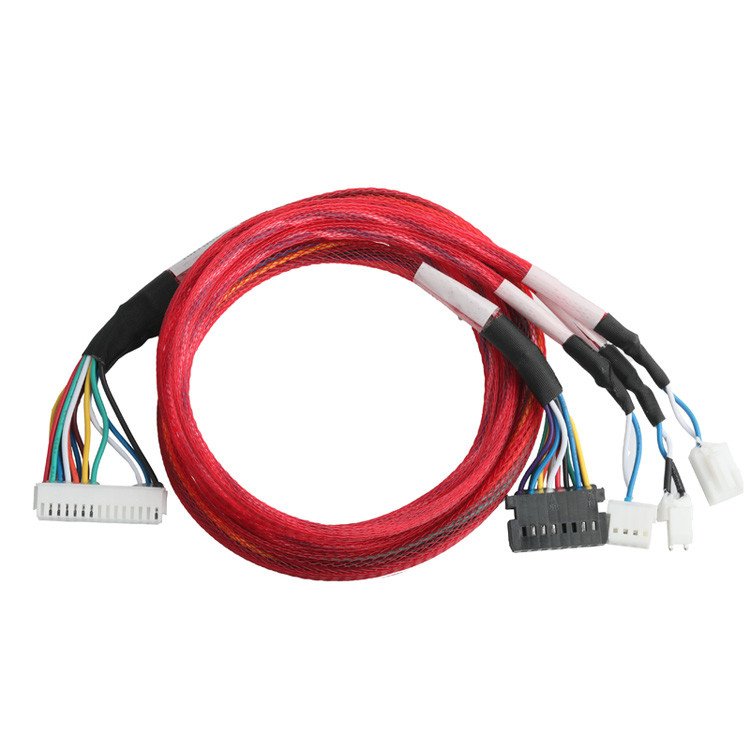 LHE PHSD-T/PHB-T 30P tot A2545 2*8P en VH-2P en JST B2P-VH Molex 35155-0400 HSG 24AWG