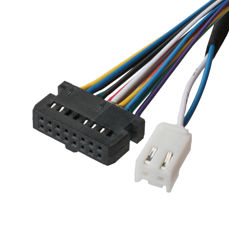 LHE PHSD-T/PHB-T 30P tot A2545 2*8P en VH-2P en JST B2P-VH Molex 35155-0400 HSG 24AWG
