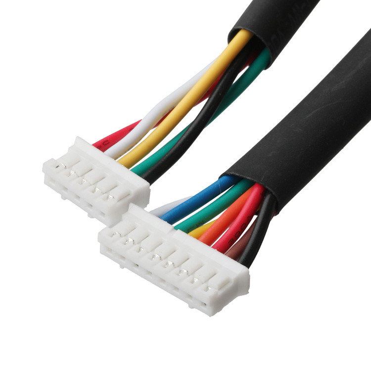 OEM/ODM-kabelassemblage met een pitch van 2,0 mm, die JST PHR-14P verbindt met JST PHR-8P en JST PHR-5P-connectoren