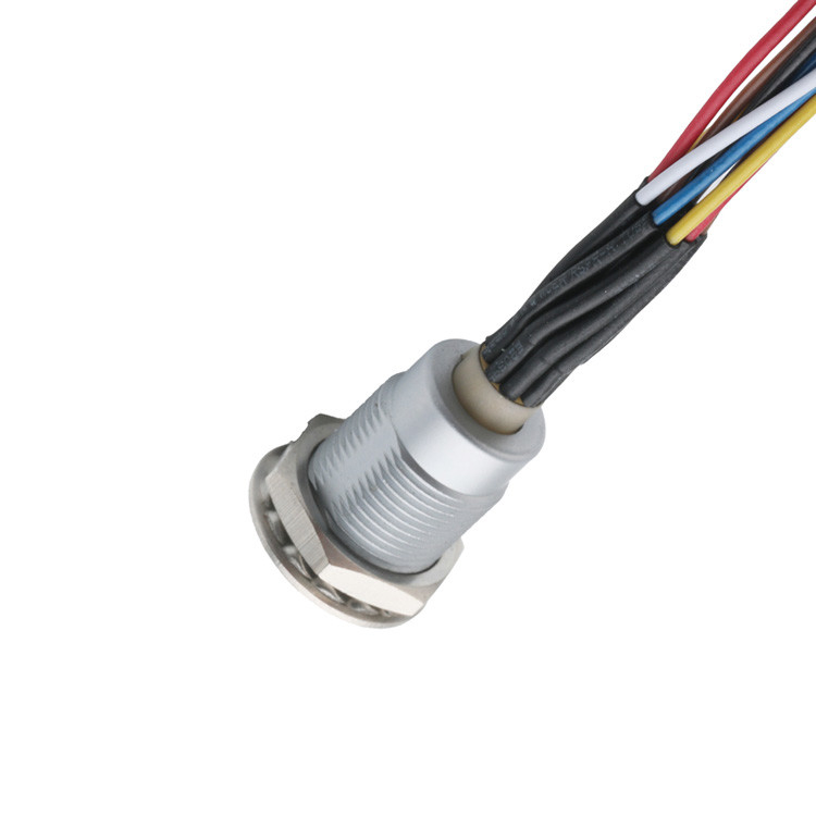 Op maat gemaakte kabel met M12-aansluiting van sensorschakelaar OBZ1G12CLL00000 naar KB915-12H2A-besturingsschakelaar