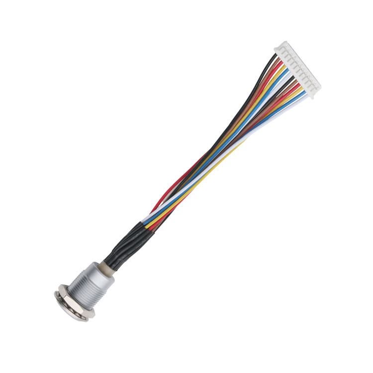 Op maat gemaakte kabel met M12-aansluiting van sensorschakelaar OBZ1G12CLL00000 naar KB915-12H2A-besturingsschakelaar