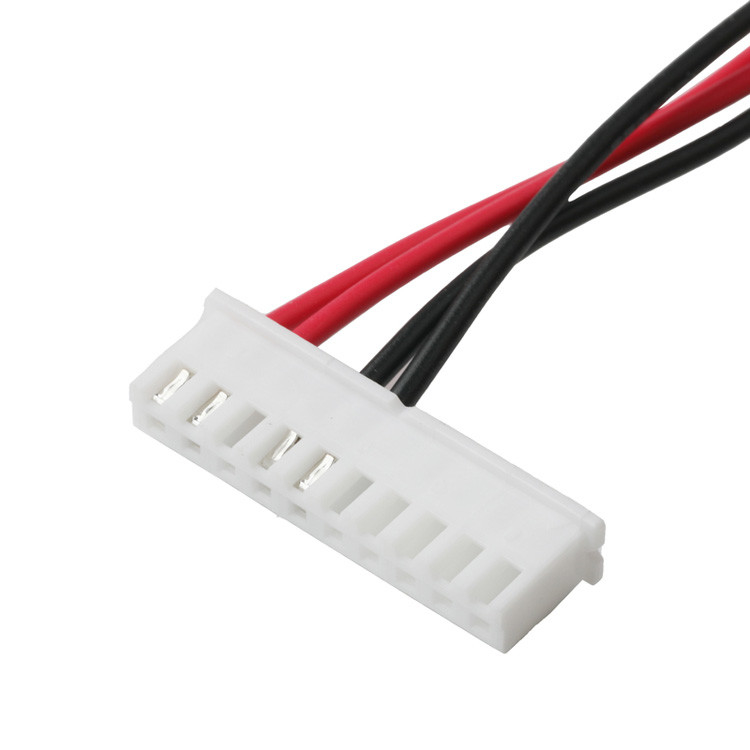 OEM/ODM-kabelassemblage met een toonhoogte van 2,0 mm, verbinding van XH-10P met SVM1.25-4 en SVS5.5-4P-draadconnectoren