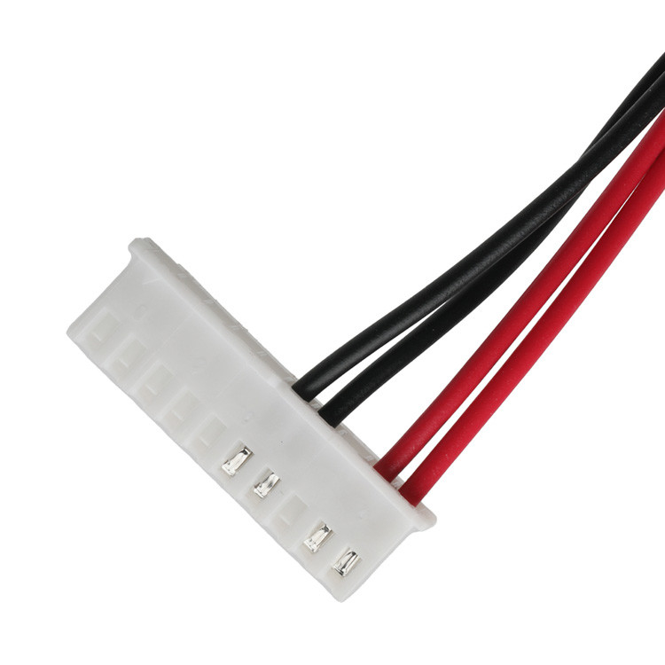 OEM/ODM-kabelassemblage met een toonhoogte van 2,0 mm, verbinding van XH-10P met SVM1.25-4 en SVS5.5-4P-draadconnectoren