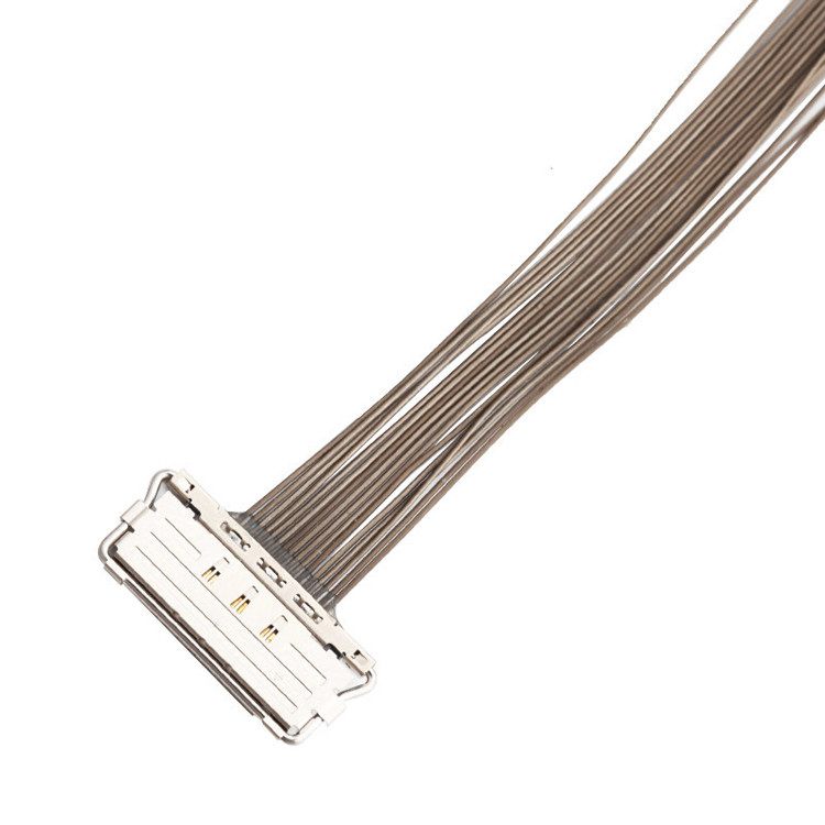 0.4mm Pitch LVDS EDP kabel 20679-20p Micro Coaxial lvds display connector