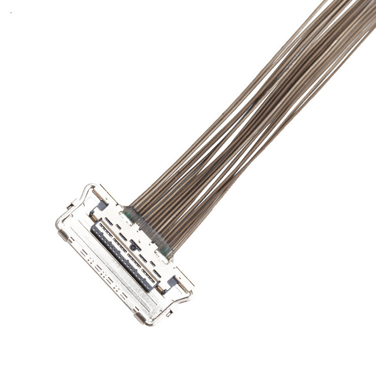 0.4mm Pitch LVDS EDP kabel 20679-20p Micro Coaxial lvds display connector