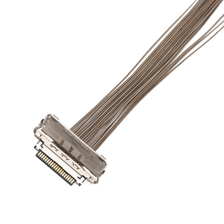 0.4mm Pitch LVDS EDP kabel 20679-20p Micro Coaxial lvds display connector