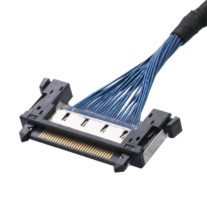 JAE FI-RE31CL aan de Kabel van FI RE31CL LCD Lvds paste kabelassemblage 0.3mm de uitrusting van de hoogte aan molex draad
