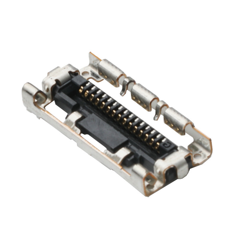 15 pin  LVDS EDP DF36A-15S-0.4V Micro Coax Kabel Assemblage Connector