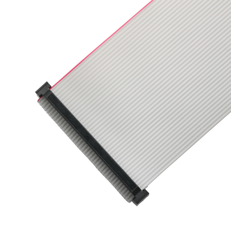 IDC FC-2*20P 40Pin 2.54mm pitch Zwart PBT+G/F UL2651 28AWG Idc Flat Ribbon Cable 1.27mm Pitch OEM/ODM