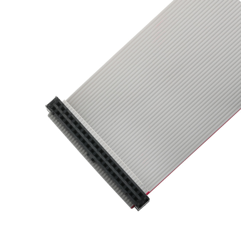 IDC FC-2*20P 40Pin 2.54mm pitch Zwart PBT+G/F UL2651 28AWG Idc Flat Ribbon Cable 1.27mm Pitch OEM/ODM