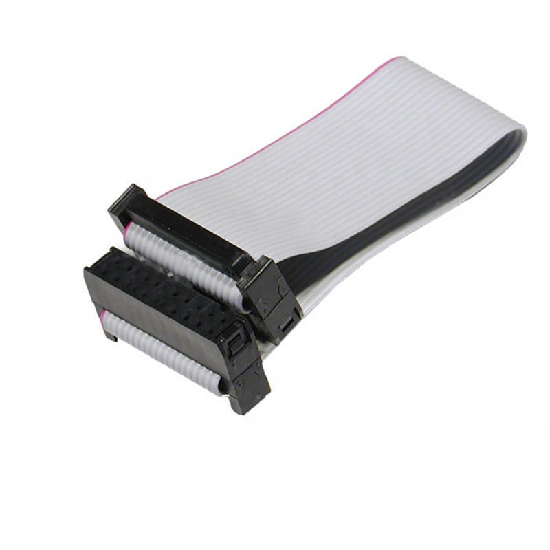 2.54 mm pitch Flat Flexible Ribbon Cable, 10 pin IDC Cable 60 mm lengte