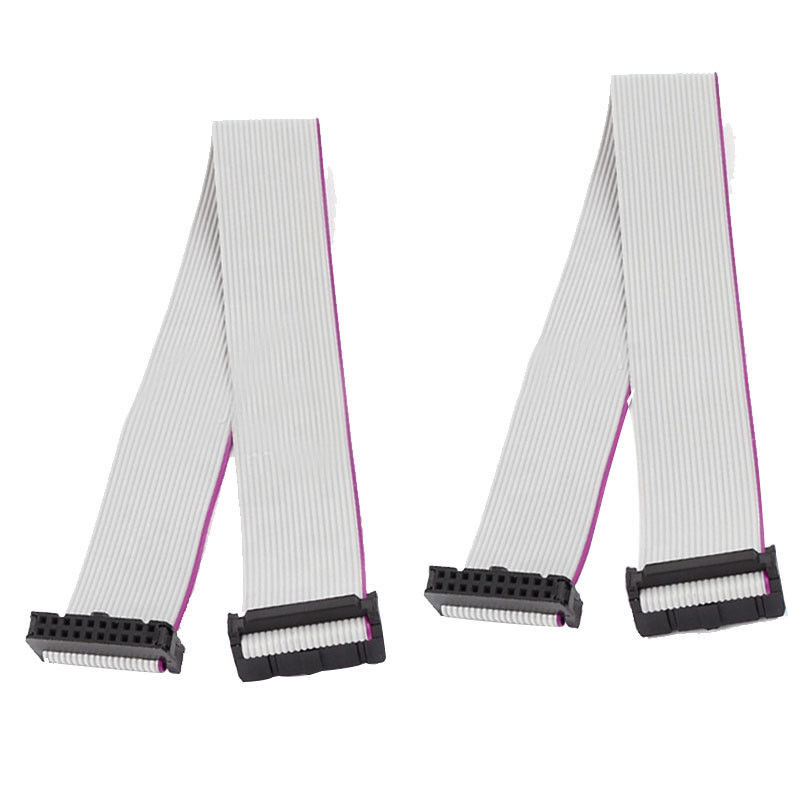 2.54 mm pitch Flat Flexible Ribbon Cable, 10 pin IDC Cable 60 mm lengte