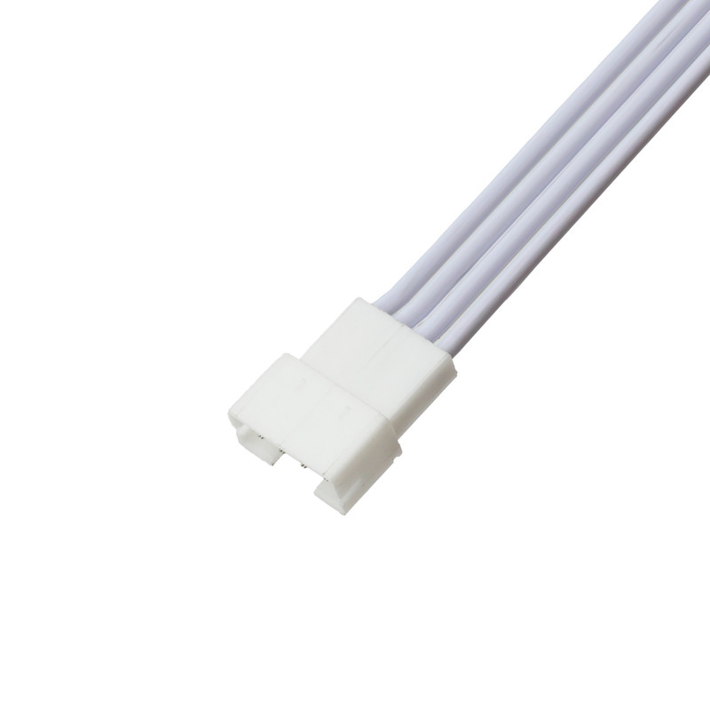 LHE-aansluiting met 4 pinnen, mannelijk tot vrouwelijk, met een platte, flexibele lintkabel, voor elektronische audioprojecten