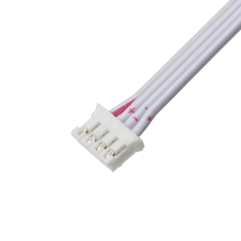 LHE-aansluiting met 4 pinnen, mannelijk tot vrouwelijk, met een platte, flexibele lintkabel, voor elektronische audioprojecten