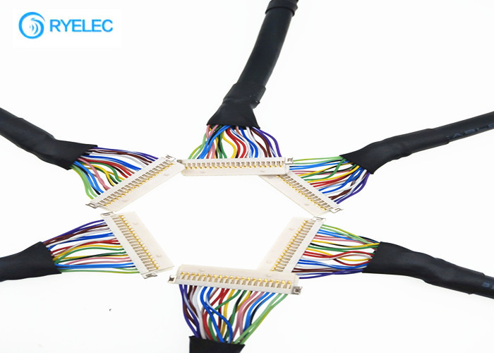 De Kabelassemblage van de df19 Schakelaar LVDS, 20 Speldlvds Uitbreiding Cablefor voor Laptop