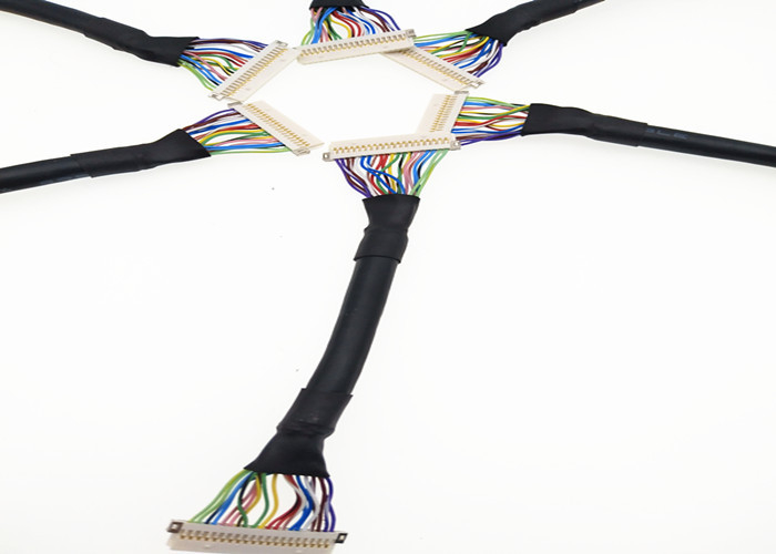 De Kabelassemblage van de df19 Schakelaar LVDS, 20 Speldlvds Uitbreiding Cablefor voor Laptop