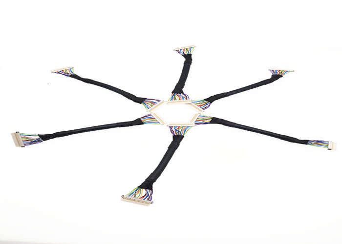 De Kabelassemblage van de df19 Schakelaar LVDS, 20 Speldlvds Uitbreiding Cablefor voor Laptop