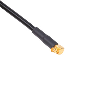Ra MMCX Mannelijke Stop aan ASSEMBLAGE van de de Stoprf COAXIALE KABEL van Ra SMA de Mannelijke met HeatShrink