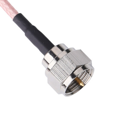 RG-179 Rf Coaxiale kabel 75 OHMS TE 5415226-1 tot Amphenol Connex 222114-10 ROHS