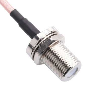 RG-179 Rf Coaxiale kabel 75 OHMS TE 5415226-1 tot Amphenol Connex 222114-10 ROHS