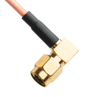 ROHS RF coaxiale connectoren RG316 kabel RA SMA Plug rechthoek Plug kabel connector
