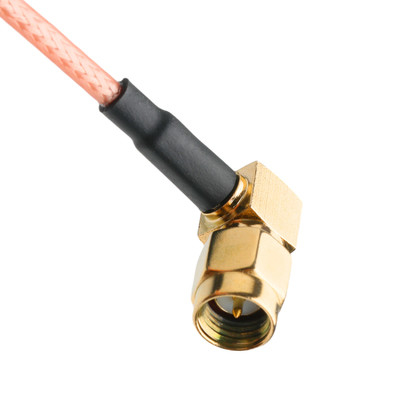 ROHS RF coaxiale connectoren RG316 kabel RA SMA Plug rechthoek Plug kabel connector