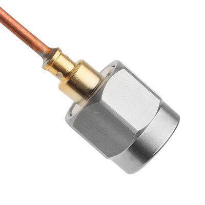 SR047 Semi-stijve RF coaxiale connectoren VITA 67 SMPM rechte stekker naar SMA mannelijke rechte stekker
