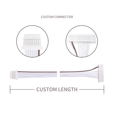 De Kabel Conector shr-08v-s-B of SSH-003t-p0.2-h van JST Lvds AAN pvc van Molex 51021-1000