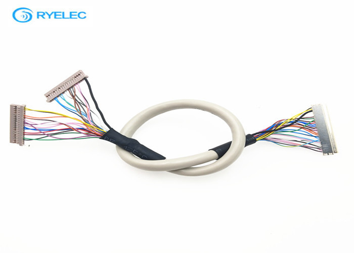 AWG 30 om Kabel 30 Speld JAE FI-X30H van Y Lvds aan 2* df14-jaren '20-1.25C wordt beschermd die