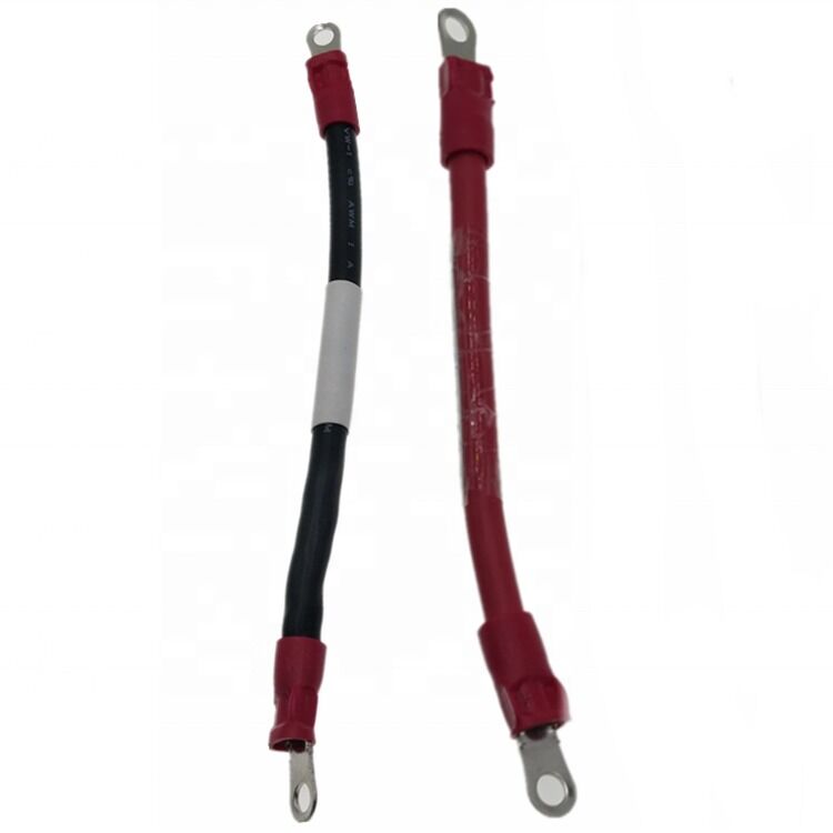 600V geïsoleerde Bimetal Lug Crimping Terminal M5 Connector met aanpasbare lengte voor elektronische toepassingen