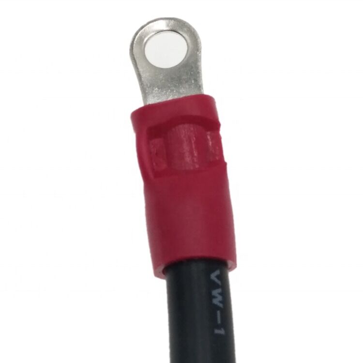 600V geïsoleerde Bimetal Lug Crimping Terminal M5 Connector met aanpasbare lengte voor elektronische toepassingen