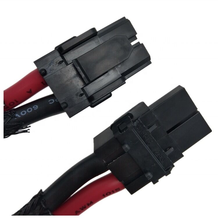 Aangepaste kabelboom met Molex 428160212 2-pins 10MM pitch connector en 8 AWG kabel