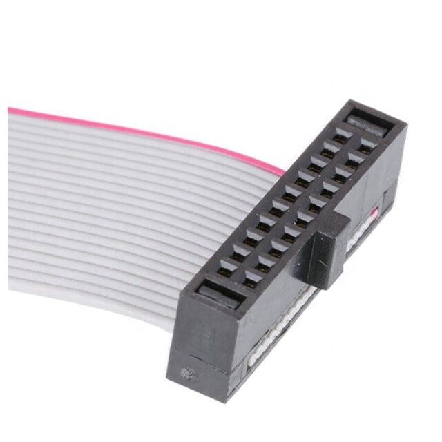 1.27mm Pitch 30AWG Gold-plated IDC Connector Flexible Flat Ribbon Cable voor elektronica