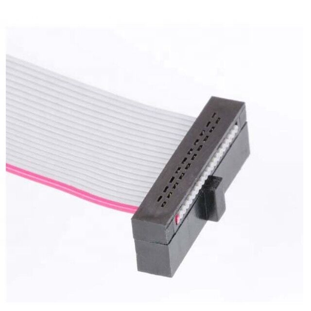 1.27mm Pitch 30AWG Gold-plated IDC Connector Flexible Flat Ribbon Cable voor elektronica